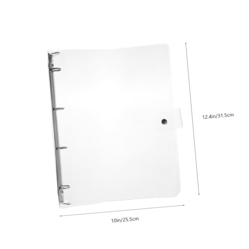 CIYODO 2 Stück Teiliges Ringbuch Hüllen Transparent Klare Kunststoff Binder Covers Weich Schmutzabweisend Leicht zu Reinigen Notizbuch Schutzhüllen für Planer und Dokumente CIYODO 2 Stück Teiliges Ringbuch Hüllen Transparent Klare Kunststoff Binder Covers Weich Schmutzabweisend Leicht zu Reinigen Notizbuch Schutzhüllen für Planer und Dokumente von CIYODO