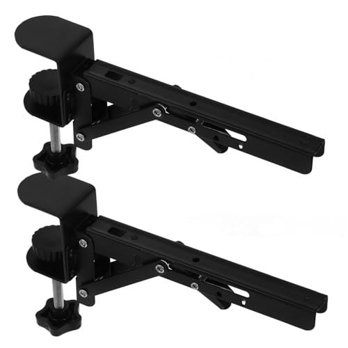 CIYODO 2 Stück Verstellbare Schreibtischverlängerung Klemmbrett aus Klappbares Ergonomisches Armlehnen Regal für Computer Arbeitsplatz ohne Bohren Passend für Verschiedene Tischstärken CIYODO 2 Stück Verstellbare Schreibtischverlängerung Klemmbrett aus Klappbares Ergonomisches Armlehnen Regal für Computer Arbeitsplatz ohne Bohren Passend für Verschiedene Tischstärken von CIYODO