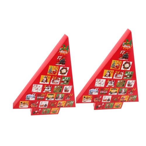 CIYODO 2 Stück Weihnachts Adventskalender Boxen Diy Leere Geschenkboxen für Countdown für Weihnachtsdekoration und Kreative Bastelprojekte CIYODO 2 Stück Weihnachts Adventskalender Boxen Diy Leere Geschenkboxen für Countdown für Weihnachtsdekoration und Kreative Bastelprojekte von CIYODO