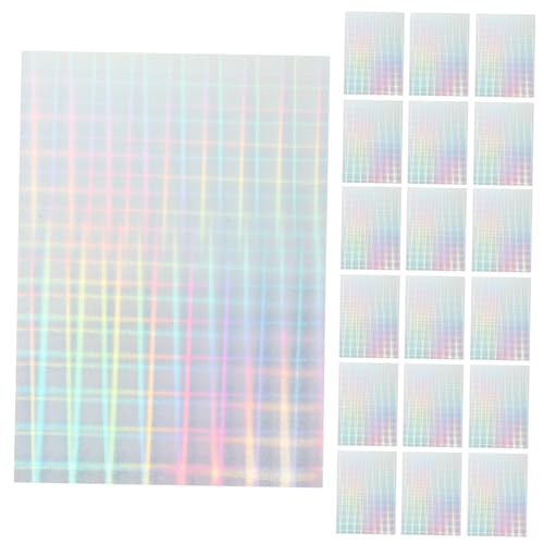 CIYODO 20 Blatt Selbstklebende Bedruckbare Etiketten Großformat Wasserabweisende Sticker für Tintenstrahl Laserdrucker Vielseitige Adress Preisauszeichnung Abwischbare Klebeetiketten von CIYODO