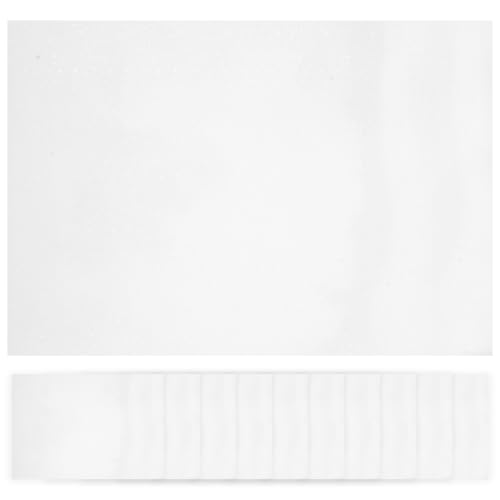 CIYODO 20 Blatt Transparente Holographische Drucker Sticker Papier Selbstklebend Wasserfestes Pet Aufkleberpapier mit Glitzernder Oberfläche Bedruckbar Vielseitig Verwendbar für von CIYODO