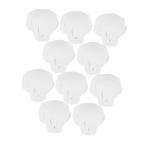 CIYODO 20 Stück Mini Hüte aus weichem Stoff Kleine Puppenhüte für DIY Bastelprojekte Niedliche Miniatur Kochmützen als Puppenzubehör und kreative Dekorationen CIYODO 20 Stück Mini Hüte aus weichem Stoff Kleine Puppenhüte für DIY Bastelprojekte Niedliche Miniatur Kochmützen als Puppenzubehör und kreative Dekorationen von CIYODO
