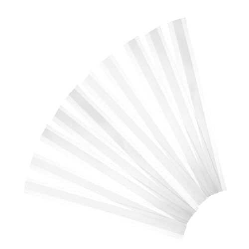 CIYODO 20 Stück Selbstklebende Transparente Kunststoff Regal Preisschildhalter Langlebige Etikettenleisten für Supermarkt Einzelhandel Einfache Preisanpassung Vielseitig Einsetzbar von CIYODO