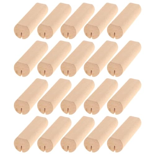 CIYODO 20 Stück Teiliges Holz Ständer für Karten Tischdekoration Menükarten und Fotos Stabiler Halter für Namensschilder und Notizen für Hochzeiten und Partys CIYODO 20 Stück Teiliges Holz Ständer für Karten Tischdekoration Menükarten und Fotos Stabiler Halter für Namensschilder und Notizen für Hochzeiten und Partys von CIYODO