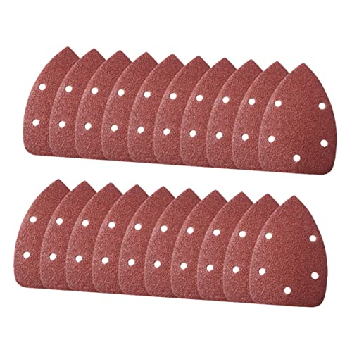 CIYODO 20 Stück dreieckiges Schleifpapier Schleifpads Schleifpapier für Elektroschleifer Schleifpapier selbstklebend sandpapier Schleifwerkzeug Möbelschleifpapier Material: Aluminiumoxid CIYODO 20 Stück dreieckiges Schleifpapier Schleifpads Schleifpapier für Elektroschleifer Schleifpapier selbstklebend sandpapier Schleifwerkzeug Möbelschleifpapier Material: Aluminiumoxid von CIYODO