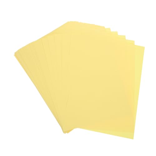 CIYODO 200 Stück Gelbes Papier Leicht Gelb Doppelseitig Bedruckbar Weiche Oberfläche Für Büroberichte Augenschonend Glatte Oberfläche Für Stifte Und Marker Für Drucken Und Schreiben CIYODO 200 Stück Gelbes Papier Leicht Gelb Doppelseitig Bedruckbar Weiche Oberfläche Für Büroberichte Augenschonend Glatte Oberfläche Für Stifte Und Marker Für Drucken Und Schreiben von CIYODO
