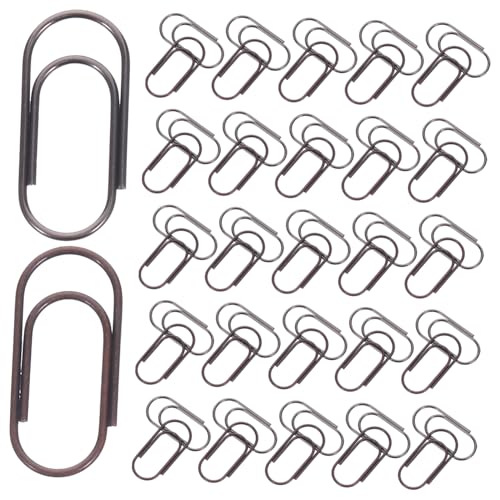CIYODO 200 Stück Mini Metall Büroklammern Vintage Stil Kleine Starke Retro Papierklammern für Dokumentenorganisation Notizen Bastelarbeiten und Hochzeit Dekoration Rotkupfer Schwarznickel CIYODO 200 Stück Mini Metall Büroklammern Vintage Stil Kleine Starke Retro Papierklammern für Dokumentenorganisation Notizen Bastelarbeiten und Hochzeit Dekoration Rotkupfer Schwarznickel von CIYODO