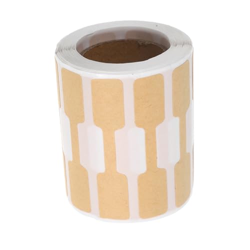 CIYODO 2000 Stück Selbstklebende Schmuck Preisetiketten Aufkleber aus Papier Rechteckige Blanko Labels für Ringe Halsketten Armbänder Ohrringe Haftstark und Vielseitig für von CIYODO