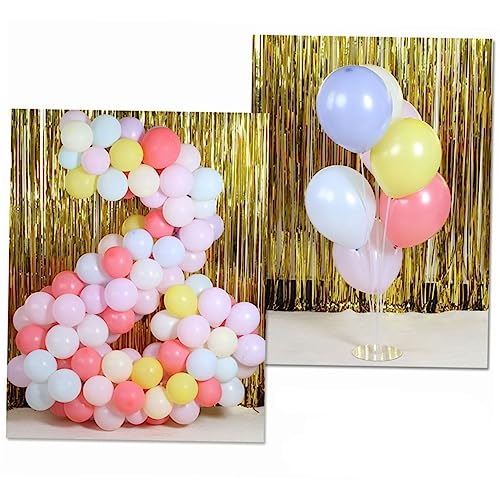 CIYODO 200Stücke Party Dekoration Ballon Set Macaron Farben Luftballons für Geburtstagsfeiern und Feiern Deko für Erwachsene CIYODO 200Stücke Party Dekoration Ballon Set Macaron Farben Luftballons für Geburtstagsfeiern und Feiern Deko für Erwachsene von CIYODO