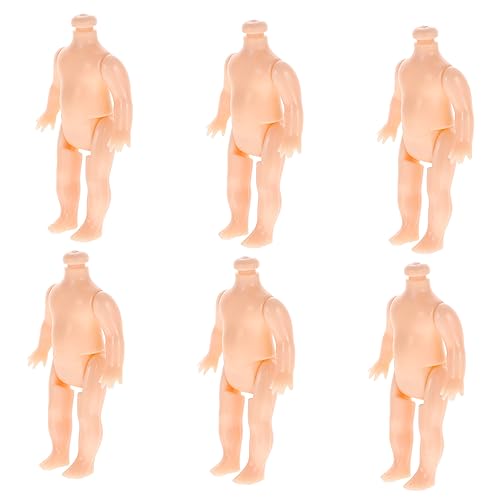 CIYODO 20Stücke DIY Puppen Körperzubehör aus Kunststoff Dicke Puppenkörper für Mini Puppen für Puppenhaus und Kreatives von CIYODO