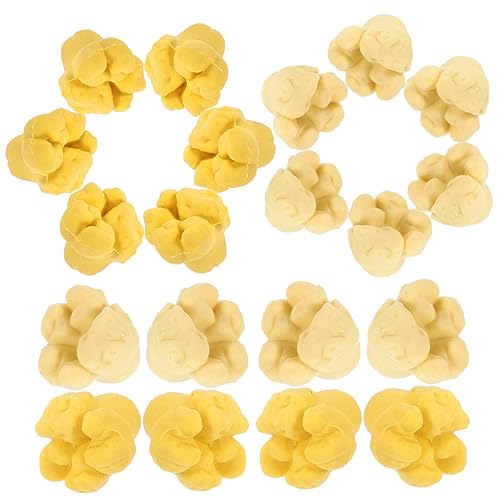 CIYODO 20Stücke Popcorn Form Radiergummis für Lustige Cartoon Radiergummis Schulpreise und Partygeschenke Leicht und Praktisch für Klassenbelohnungen von CIYODO