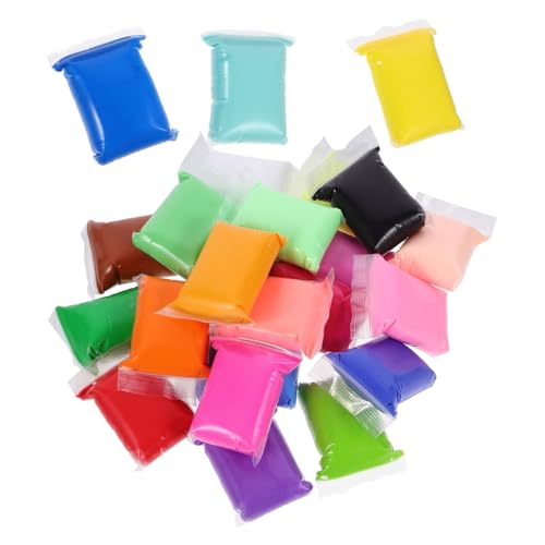 CIYODO 24 Packungen Modelliermasse für Leichte Knete für Kreative DIY Bastelprojekte Sicher und Flexibel zum mit Familie und Freunden von CIYODO