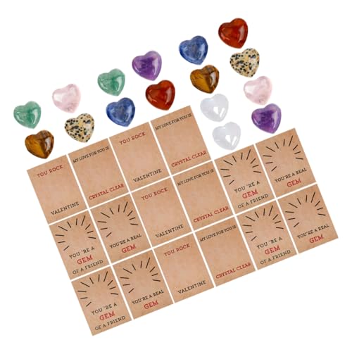 CIYODO Herzförmige S-grußkarten Zum Austauschen 24 Sets Zum Valentinstag CIYODO Herzförmige S-grußkarten Zum Austauschen 24 Sets Zum Valentinstag von CIYODO