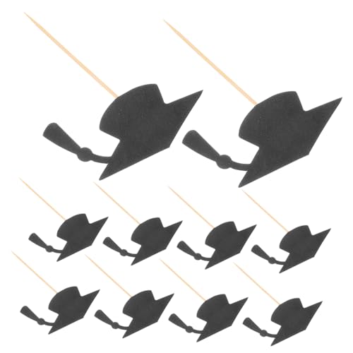 CIYODO 24 Stück Abschlussmütze Cupcake Toppers Tortendeko für Graduierungsfeiern Vielseitige Dekoration für Schulveranstaltungen und Persönliche Einfach zu Verwenden CIYODO 24 Stück Abschlussmütze Cupcake Toppers Tortendeko für Graduierungsfeiern Vielseitige Dekoration für Schulveranstaltungen und Persönliche Einfach zu Verwenden von CIYODO
