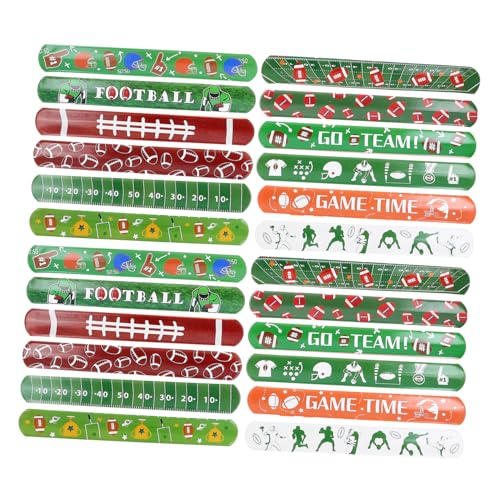 CIYODO 24 Stück Rugby Armbänder Party Armbänder Sport Schlagarmbänder Fußball Schlagarmbänder Für Fußball Schnapparmband Party Schlagarmband Sport Stil Armband Sport CIYODO 24 Stück Rugby Armbänder Party Armbänder Sport Schlagarmbänder Fußball Schlagarmbänder Für Fußball Schnapparmband Party Schlagarmband Sport Stil Armband Sport von CIYODO