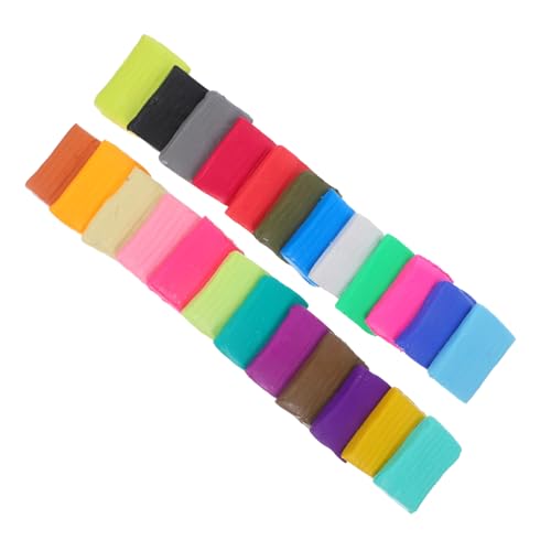 CIYODO 24 Teiliges Weichton Set Ton Set Ton Lufttrocknender Ton Bunter Ton Für Ton Modellierset Kinderspielzeug Modelliermasse Ton DIY Ton Bastelton Für Schäumendes Pulver CIYODO 24 Teiliges Weichton Set Ton Set Ton Lufttrocknender Ton Bunter Ton Für Ton Modellierset Kinderspielzeug Modelliermasse Ton DIY Ton Bastelton Für Schäumendes Pulver von CIYODO