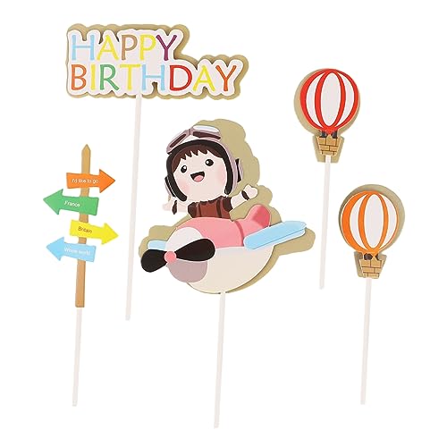 CIYODO 25 Stück Kuchen Toppers für Kindergeburtstag Dekoration für Torten und Desserts Umweltfreundliches Material für Partys und Kreative Cake Designs CIYODO 25 Stück Kuchen Toppers für Kindergeburtstag Dekoration für Torten und Desserts Umweltfreundliches Material für Partys und Kreative Cake Designs von CIYODO
