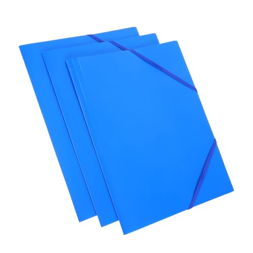 CIYODO 3 Dokumentenmappe mit Elastischem Gummiband Faltbar und Platzsparend Teiliges Flexibler Aktenordner für Büro und Schule Vielseitiger Dokumentenhalter Sicherer Halt für von CIYODO