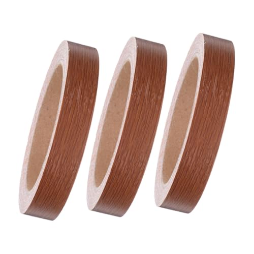 CIYODO 3 Rollen Selbstklebende Holz Klebefolie Realistische Holzmaserung Kante Band für Möbel Schränke Türleisten Wasser und Kratzfest für DIY Möbelreparatur und Kantenschutz CIYODO 3 Rollen Selbstklebende Holz Klebefolie Realistische Holzmaserung Kante Band für Möbel Schränke Türleisten Wasser und Kratzfest für DIY Möbelreparatur und Kantenschutz von CIYODO