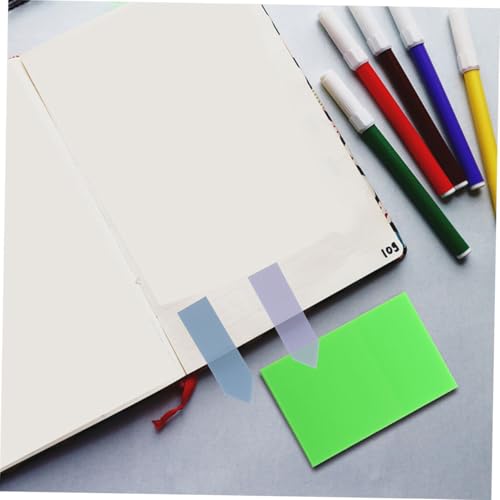 CIYODO 3 Sätze Haushalts Page Marker in Pastellfarben Multifunktionale Klebezettel für Büro und Bücher Praktische Beschreibbare Haftnotizen Wiederablösbar und Vielseitig Einsetzbar von CIYODO