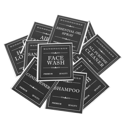 CIYODO 3 Sätze Wasserfeste Selbstklebende Badezimmer etiketten für Shampoo Lotion flaschen Langlebige Aufkleber in Gemischtem Stil zur Organisierten Beschriftung von Reise CIYODO 3 Sätze Wasserfeste Selbstklebende Badezimmer etiketten für Shampoo Lotion flaschen Langlebige Aufkleber in Gemischtem Stil zur Organisierten Beschriftung von Reise von CIYODO