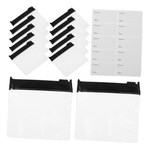 CIYODO 30 Sätze Wiederverwendbare Zip-verschluss Beutel Transparent Kleine Organizer Taschen Für Schmuck Pillen Aufbewahrung Mit Datumsaufkleber Reisegeeignet Für Ringe Ohrringe CIYODO 30 Sätze Wiederverwendbare Zip-verschluss Beutel Transparent Kleine Organizer Taschen Für Schmuck Pillen Aufbewahrung Mit Datumsaufkleber Reisegeeignet Für Ringe Ohrringe von CIYODO