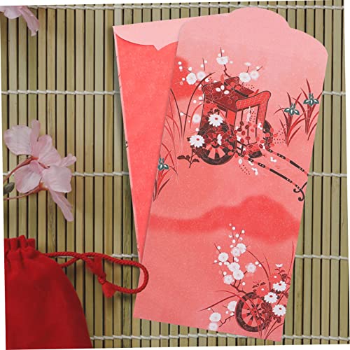 CIYODO 30 Stück Teiliges Japanische Stil Rote Umschläge mit Floralen Mustern Festliche Geschenkumschläge aus Hochwertigem für Chinesisches Neujahr Hochzeit und Partys Praktische CIYODO 30 Stück Teiliges Japanische Stil Rote Umschläge mit Floralen Mustern Festliche Geschenkumschläge aus Hochwertigem für Chinesisches Neujahr Hochzeit und Partys Praktische von CIYODO