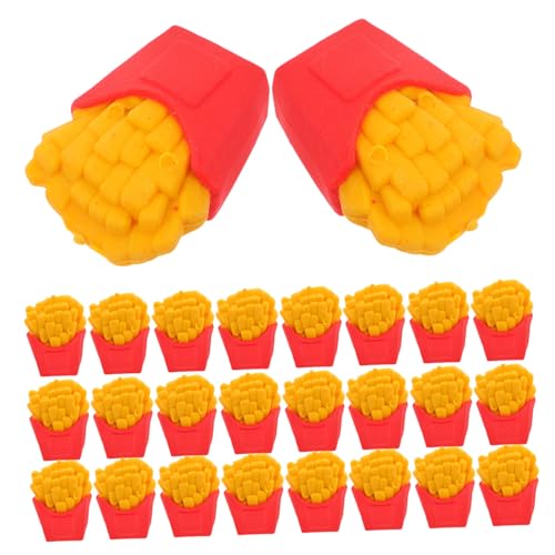 CIYODO 30 Stück Teiliges Mini Radiergummis in Pommes Frites Form Niedliche Schulbedarf Karikatur Langlebige Tpr Materialien als Schülerpreise für Klassenraum und Partygeschenke CIYODO 30 Stück Teiliges Mini Radiergummis in Pommes Frites Form Niedliche Schulbedarf Karikatur Langlebige Tpr Materialien als Schülerpreise für Klassenraum und Partygeschenke von CIYODO
