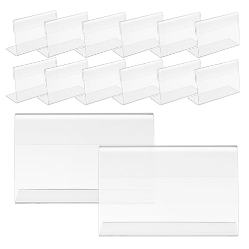 CIYODO 30 Stück Teiliges Tischaufsteller Transparent für Restaurant Buffet Hochzeiten Stabiler Kartenhalter für Speisekarten Preisschilder Namensschilder Form CIYODO 30 Stück Teiliges Tischaufsteller Transparent für Restaurant Buffet Hochzeiten Stabiler Kartenhalter für Speisekarten Preisschilder Namensschilder Form von CIYODO