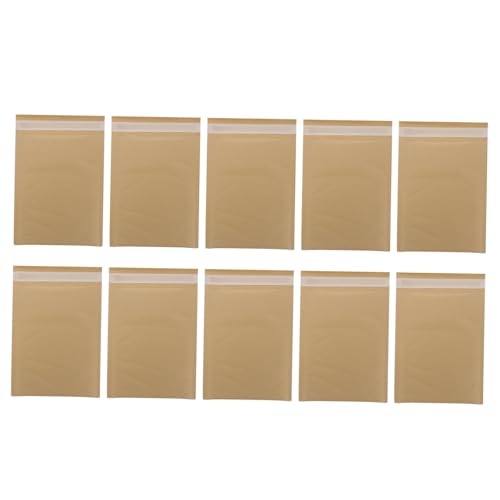 CIYODO 30 Stück Teiliges Versandtaschen aus Natur kraftpapier mit Luftpolster Selbstklebend Wasser Reißfest Stoßdämpfend für Sicheren Versand und Logistikgebrauch von CIYODO