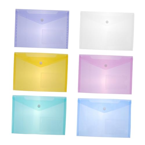 CIYODO 30 Stück Transparente Dokumententaschen mit Druckknopf Teiliges Kunststoff Organizer mit Einstecktasche für Büro Schule und Aufbewahrung von Unterlagen CIYODO 30 Stück Transparente Dokumententaschen mit Druckknopf Teiliges Kunststoff Organizer mit Einstecktasche für Büro Schule und Aufbewahrung von Unterlagen von CIYODO
