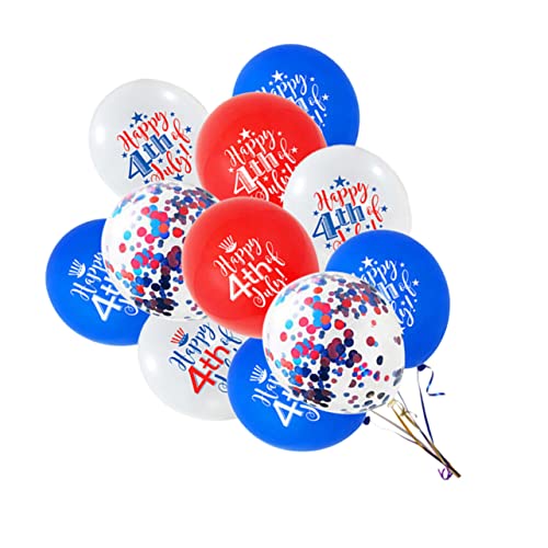 CIYODO 36Stücke Glitzer Ballons Für Amerikanischen Unabhängigkeitstag Kreative Party Dekoration Und Festtags Accessoires Für Feierlichkeiten von CIYODO