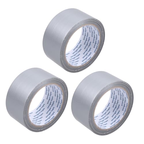 CIYODO 3Rollen Pack Farbiges Klebeband Starkes Einseitiges Textilklebeband für Teppichverbindungen Verpackung Reparatur und Abdichtung und Vielseitig von CIYODO