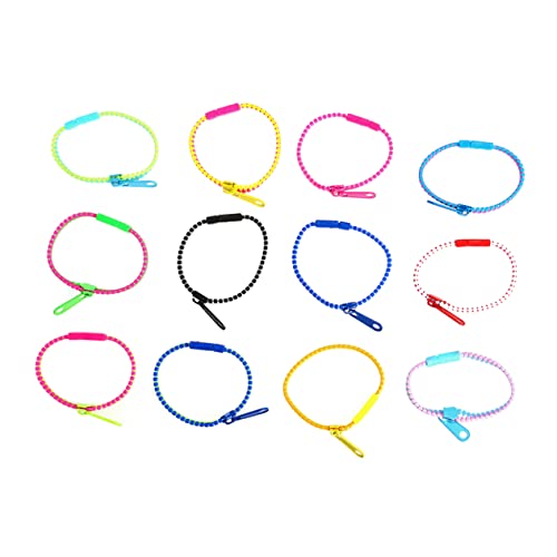 CIYODO 4 Stück Freundschaftsarmband mit Reißverschluss für kinderspielzeug spielzeuge für Reißverschluss-Armband-Partybevorzugung Reißverschluss-Armband- CIYODO 4 Stück Freundschaftsarmband mit Reißverschluss für kinderspielzeug spielzeuge für Reißverschluss-Armband-Partybevorzugung Reißverschluss-Armband- von CIYODO