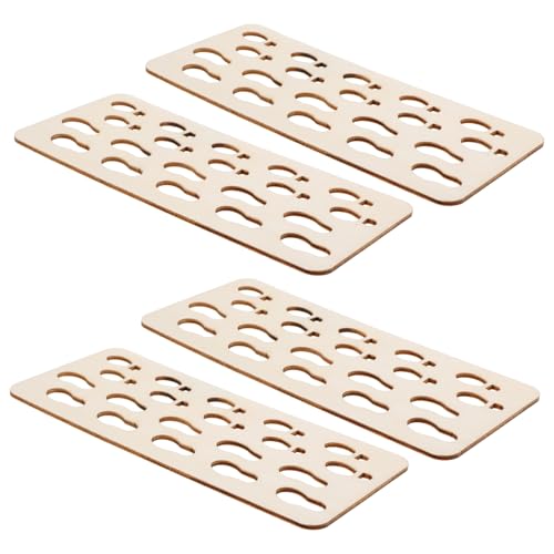 CIYODO 4 Stück Mini Diy Weihnachtsmann Fußabdruck Schablonen Teiliges für Kreative Wand und Bodendekorationen Einzigartige Weihnachtskunst mit Schneeflocken Motiven für Festliche CIYODO 4 Stück Mini Diy Weihnachtsmann Fußabdruck Schablonen Teiliges für Kreative Wand und Bodendekorationen Einzigartige Weihnachtskunst mit Schneeflocken Motiven für Festliche von CIYODO