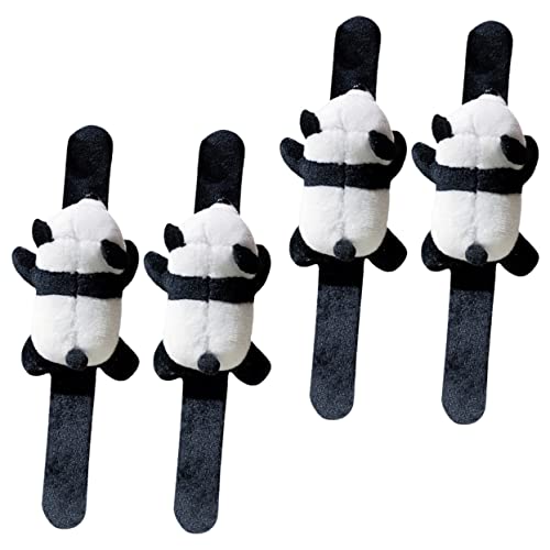 CIYODO 4 Stück Panda Puppen Armbänder Armband Anhänger Süße Finger Handgelenkbänder Plüsch Panda Armband Kindergeschenke Tier Armbänder Tier Thema Slap Bands Tier Kurzer CIYODO 4 Stück Panda Puppen Armbänder Armband Anhänger Süße Finger Handgelenkbänder Plüsch Panda Armband Kindergeschenke Tier Armbänder Tier Thema Slap Bands Tier Kurzer von CIYODO
