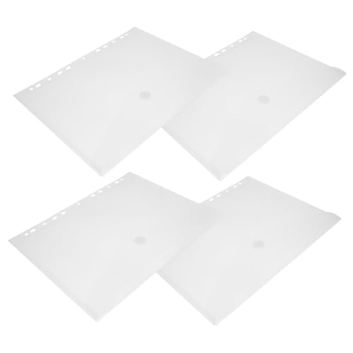 CIYODO 4 Stück Teiliges Dokumententaschen Transparent mit Praktische Aufbewahrungstasche für Büro und Schule Große Kapazität Sichere Verstärkung Vielseitiger Organizer für Wichtige CIYODO 4 Stück Teiliges Dokumententaschen Transparent mit Praktische Aufbewahrungstasche für Büro und Schule Große Kapazität Sichere Verstärkung Vielseitiger Organizer für Wichtige von CIYODO