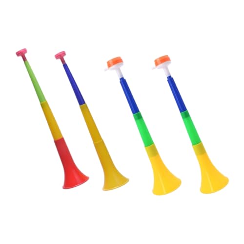 CIYODO 4 Stück Teiliges Horn aus Robustem Tragbare Laute zum Anfeuern bei Fußballspielen Partys und Konzerten Fan Zufällige Farbe CIYODO 4 Stück Teiliges Horn aus Robustem Tragbare Laute zum Anfeuern bei Fußballspielen Partys und Konzerten Fan Zufällige Farbe von CIYODO