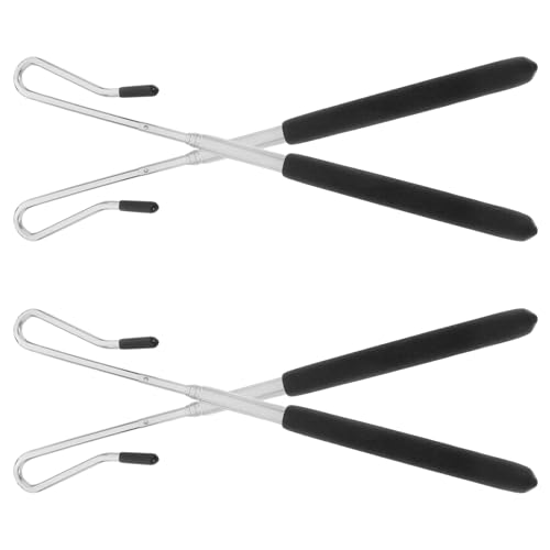 CIYODO 4 Stück Teiliges Metall Handpuppen Steuerungsstäbe Lange Puppenarm Stangen mit Kunststoffhülle für Handpuppen und Ventriloquisten Ergonomischer Griff Handhabung von CIYODO