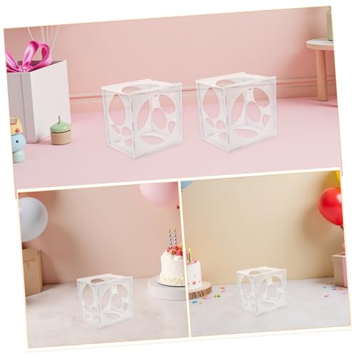 CIYODO 4 Stück Teiliges Transparentes Ballon-messwürfel- Präzises Ballongrößen-messwerkzeug für Partydekorationen für Ballonbögen und Säulen Robust und Tragbar CIYODO 4 Stück Teiliges Transparentes Ballon-messwürfel- Präzises Ballongrößen-messwerkzeug für Partydekorationen für Ballonbögen und Säulen Robust und Tragbar von CIYODO