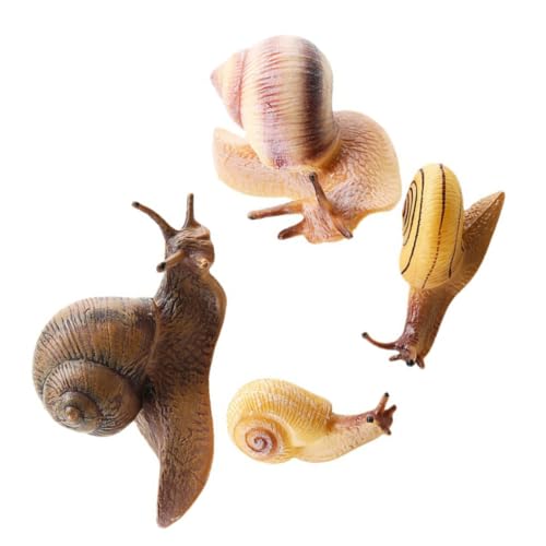 CIYODO 4 Stücke Garten Schnecke Spielzeug für Kinder Realistische Tierfiguren als Kuchendekoration Aquarium Dekoration Kreatives Spielen Blumentopf Ornament CIYODO 4 Stücke Garten Schnecke Spielzeug für Kinder Realistische Tierfiguren als Kuchendekoration Aquarium Dekoration Kreatives Spielen Blumentopf Ornament von CIYODO