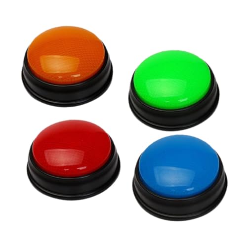 CIYODO 4 Stücke Spiel-Buzzer Interaktive Summer Für Gaming Und Party Wiederverwendbar Mit Lichteffekt von CIYODO