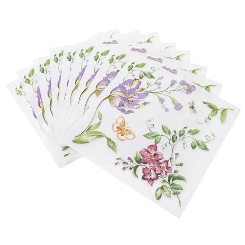 CIYODO 40 Stück Farbige Gewebe Musterpapier Partei Seidenpapier Party-Servietten-Dekore Papierservietten Taschentuch Weihnachtsdinner Servietten Papier Partyzubehör Reines Zellstoffpapier CIYODO 40 Stück Farbige Gewebe Musterpapier Partei Seidenpapier Party-Servietten-Dekore Papierservietten Taschentuch Weihnachtsdinner Servietten Papier Partyzubehör Reines Zellstoffpapier von CIYODO