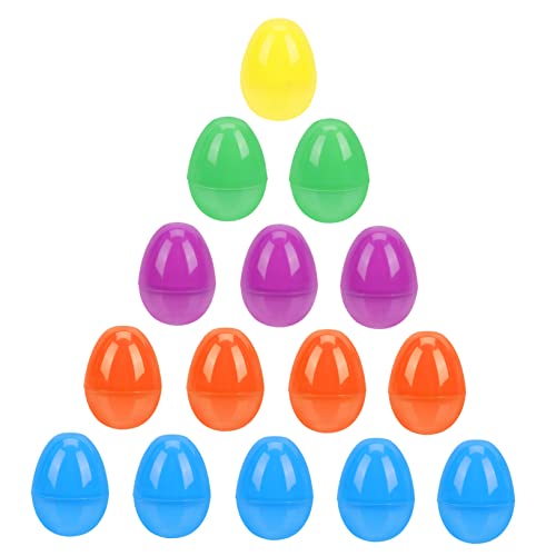 CIYODO 40 Stück Teiliges Bunte Kunststoff Ostereier zum Befüllen Leere Eierschalen Spielzeugboxen Kreative Spielerische Osterdekoration für Kinderpartys und Süßigkeitenaufbewahrung CIYODO 40 Stück Teiliges Bunte Kunststoff Ostereier zum Befüllen Leere Eierschalen Spielzeugboxen Kreative Spielerische Osterdekoration für Kinderpartys und Süßigkeitenaufbewahrung von CIYODO
