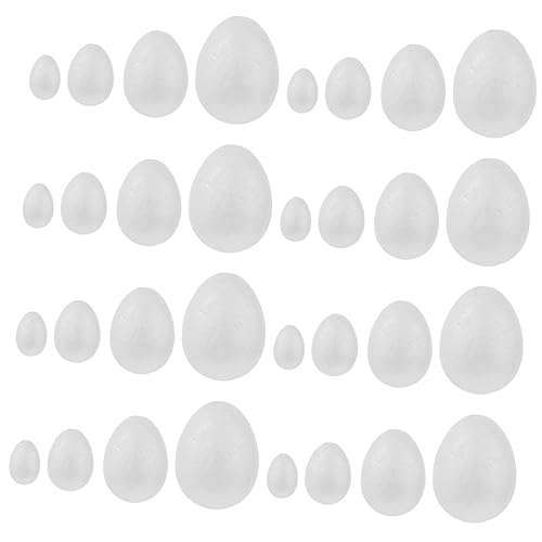 CIYODO 40 Stück Teiliges DIY Eier zum Bemalen Ostereier für Kreative Bastelprojekte für Ostern Dekoration CIYODO 40 Stück Teiliges DIY Eier zum Bemalen Ostereier für Kreative Bastelprojekte für Ostern Dekoration von CIYODO