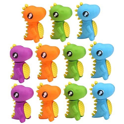 CIYODO 48 Stück Teiliges Radiergummis für Niedlichen Dinosaurierformen Bunte Cartoon Radiergummis Leichte Tragbare Schreibwaren für Schüler und Geschenkideen CIYODO 48 Stück Teiliges Radiergummis für Niedlichen Dinosaurierformen Bunte Cartoon Radiergummis Leichte Tragbare Schreibwaren für Schüler und Geschenkideen von CIYODO