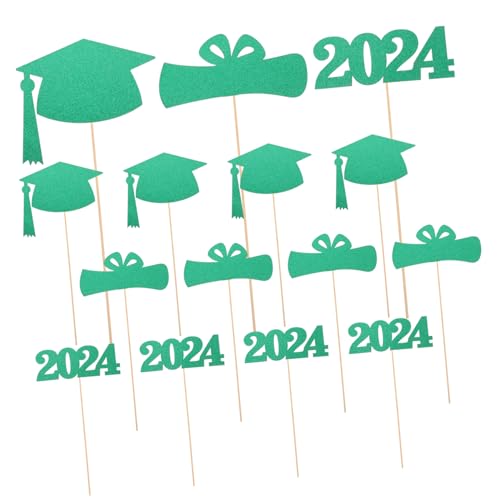 CIYODO 5 Satz Abschlussfeier Dekorationen Abitur Abschlussfeier liefert College-Abschlussdekorationen Partyzubehör Vasendekore dekoratives Vasendekor Abschluss Tischdekoration Holz Grün CIYODO 5 Satz Abschlussfeier Dekorationen Abitur Abschlussfeier liefert College-Abschlussdekorationen Partyzubehör Vasendekore dekoratives Vasendekor Abschluss Tischdekoration Holz Grün von CIYODO