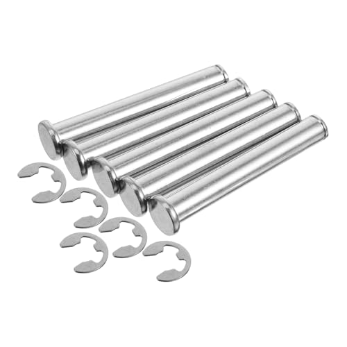 CIYODO 5 Stück Edelstahlschelfschacht Teileregal zylindrischer Stift Wellensicherungsstift Palettenregalstift Klammern für Palettenregale Pin-Extender Pin-Clip Rostfreier Stahl Silber CIYODO 5 Stück Edelstahlschelfschacht Teileregal zylindrischer Stift Wellensicherungsstift Palettenregalstift Klammern für Palettenregale Pin-Extender Pin-Clip Rostfreier Stahl Silber von CIYODO