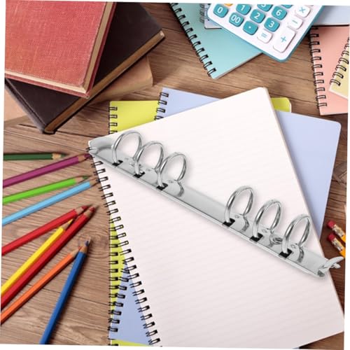 CIYODO 5 Stück Teiliges Ringbucheinsatz Metall Binder Spine Inserts mit Ringen Flexibel Erweiterbar Kompatibel für Loseblatt Notizbücher und Planer für DIY Bindung und Organisation CIYODO 5 Stück Teiliges Ringbucheinsatz Metall Binder Spine Inserts mit Ringen Flexibel Erweiterbar Kompatibel für Loseblatt Notizbücher und Planer für DIY Bindung und Organisation von CIYODO