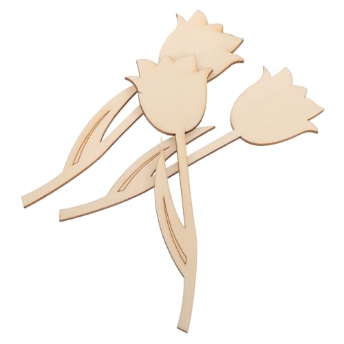 CIYODO 5 Stück Teiliges Unlackierte Holzblumen Ausschnitte für Diy Bastelprojekte zum Malen und Gestalten für Kreative CIYODO 5 Stück Teiliges Unlackierte Holzblumen Ausschnitte für Diy Bastelprojekte zum Malen und Gestalten für Kreative von CIYODO
